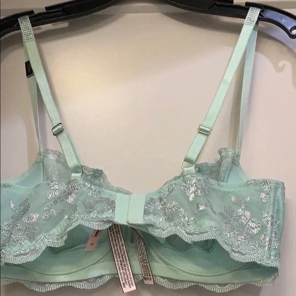 Victoria’s Secret Dream Angel Push Up Bra 34D Sequin Straps New - Picture 3 of 11